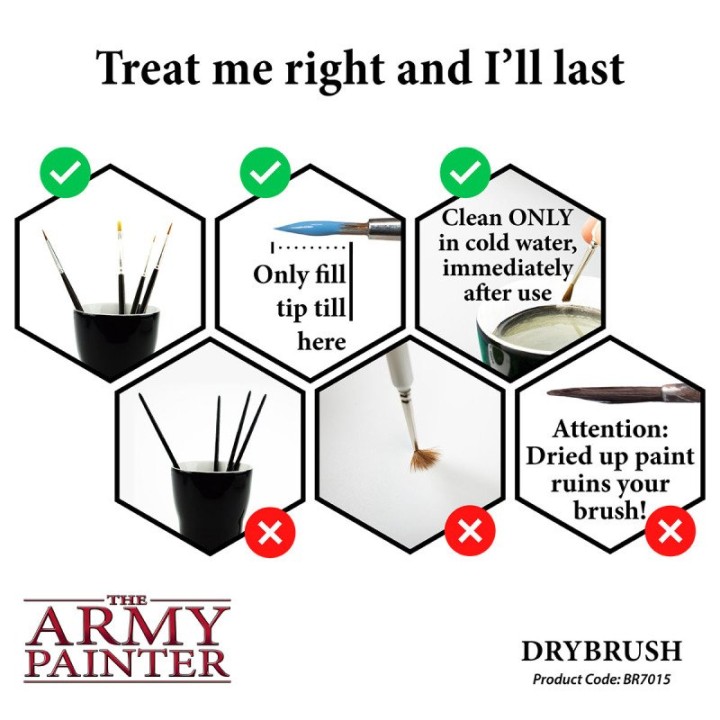 TAP - Hobby Brush: Drybrush