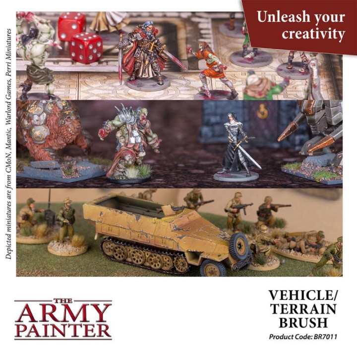 TAP - Wargamer Brush: Vehicle &amp;amp;amp;amp; Scenery
