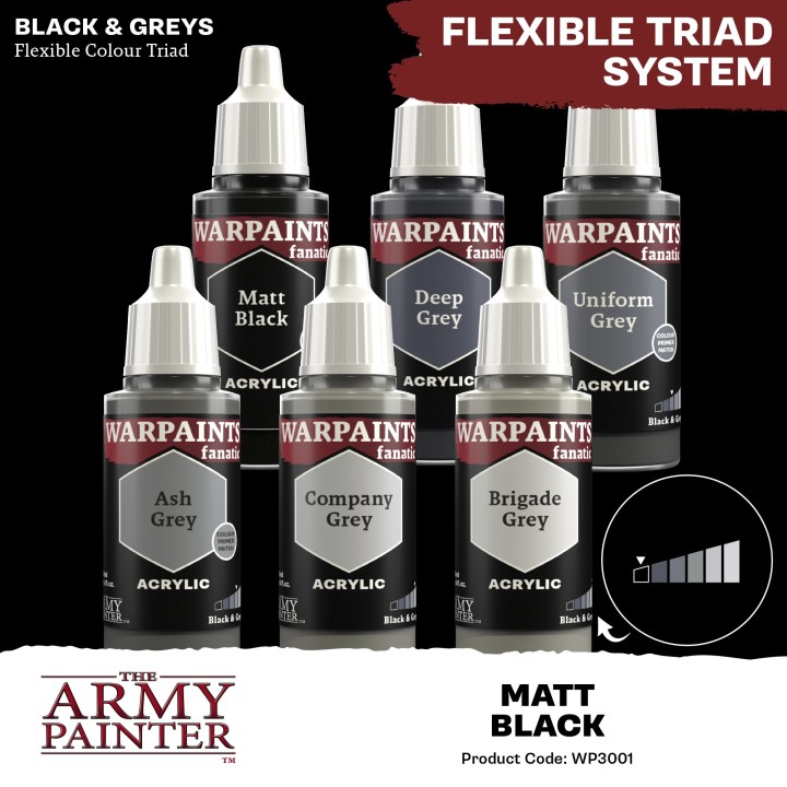 TAP - Warpaints Fanatic : Matt Black