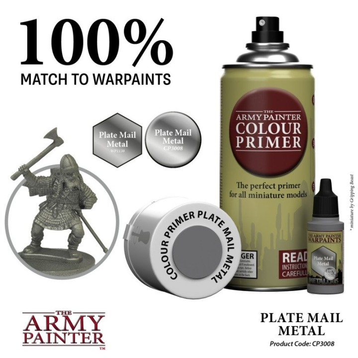 TAP - Colour Primer: Plate Mail Metal