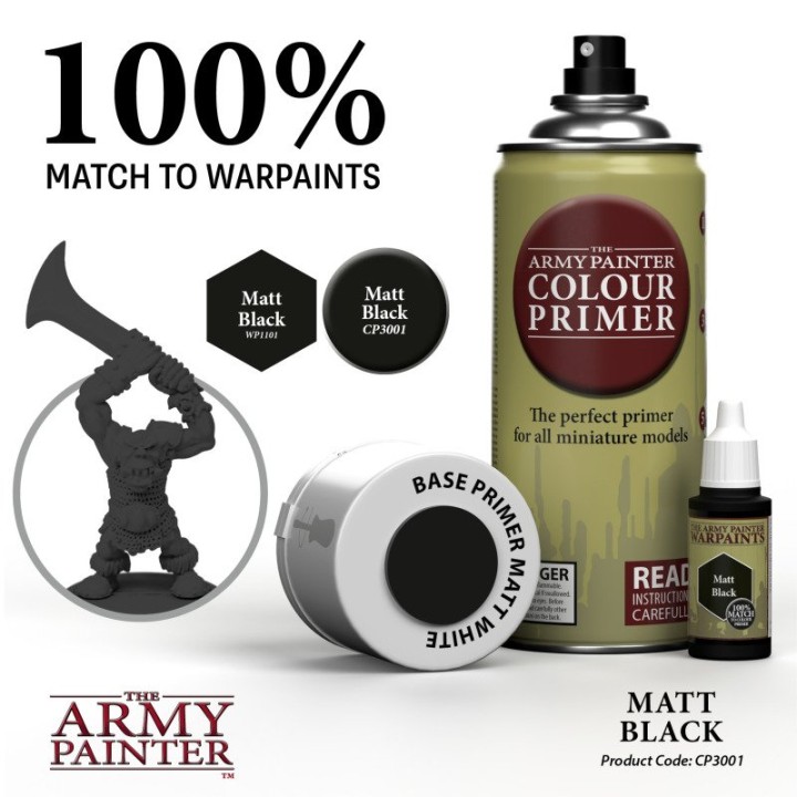 TAP - Colour Primer: Matt Black