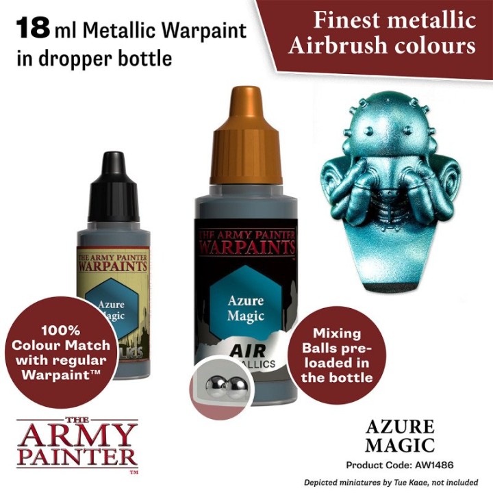 TAP - Warpaints Air Metallics: Azure Magic