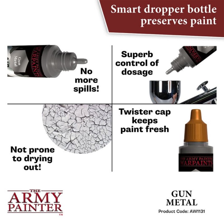 TAP - Warpaints Air Metallics: Gun Metal