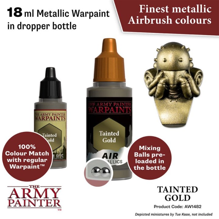 TAP - Warpaints Air Metallics: Tainted Gold