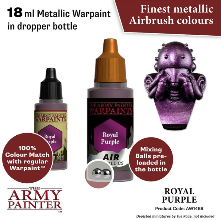 TAP - Warpaints Air Metallics: Royal Purple