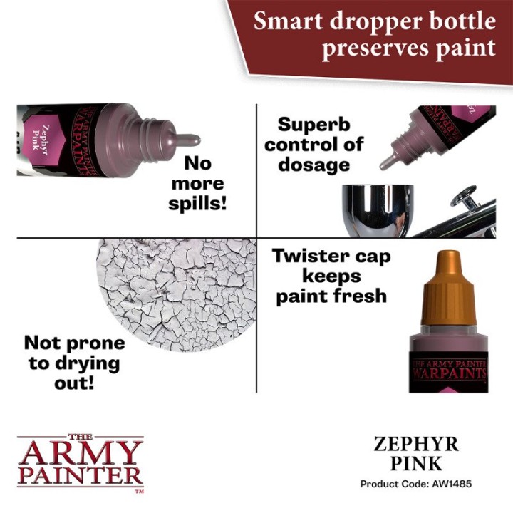 TAP - Warpaints Air Metallics: Zephyr Pink