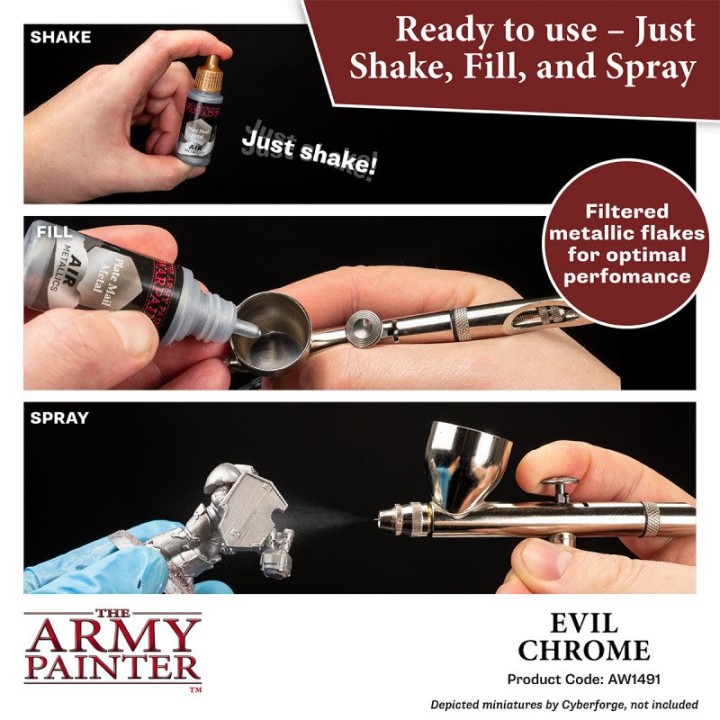 TAP - Warpaints Air Metallics: Evil Chrome