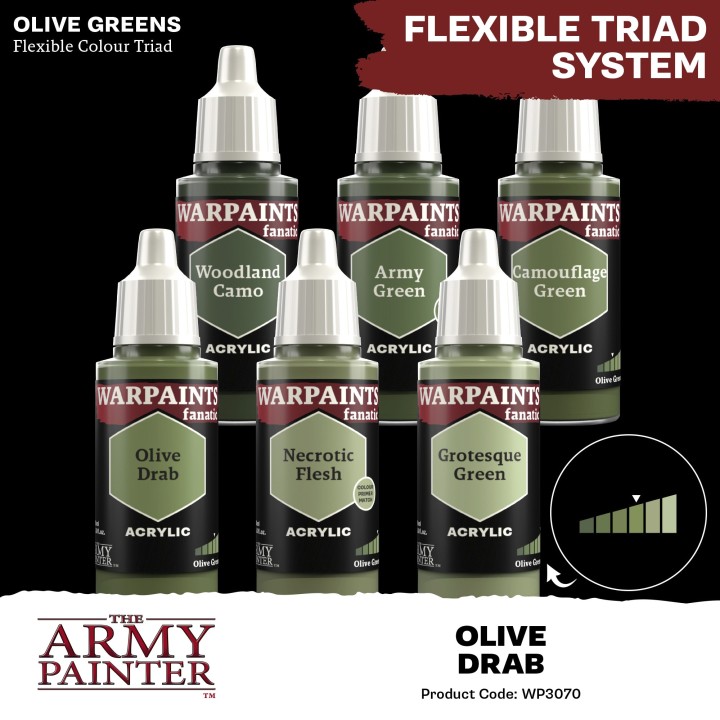 TAP - Warpaints Fanatic : Olive Drab