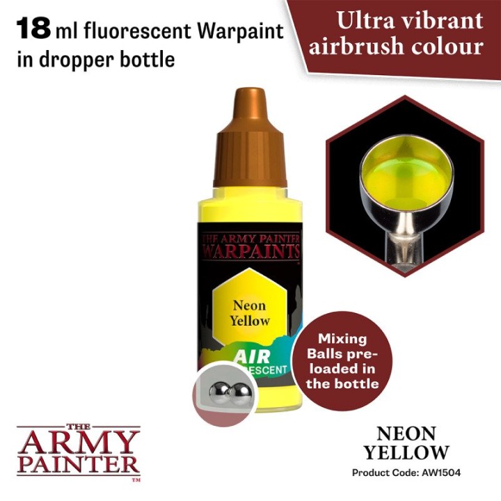 TAP - Warpaints Air Fluorescent: Neon Yellow
