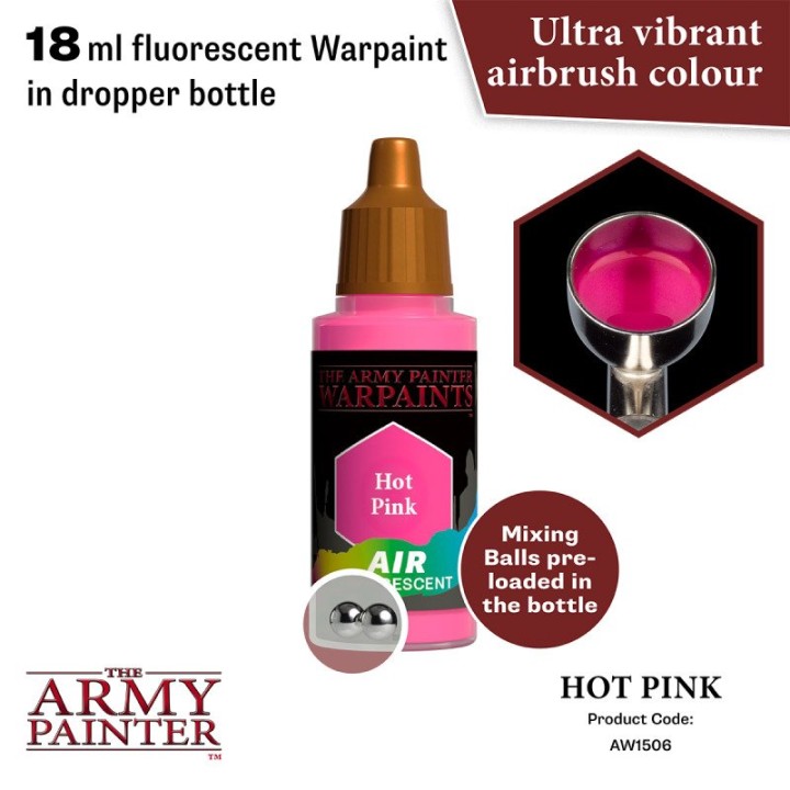 TAP - Warpaints Air Fluorescent: Hot Pink