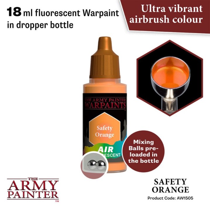 TAP - Warpaints Air Fluorescent: Safety Orange