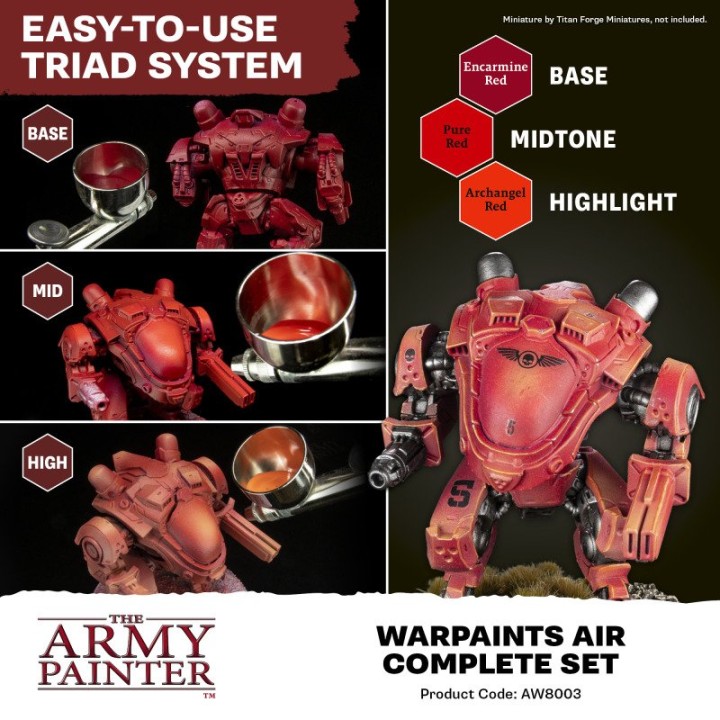 TAP - Warpaints Air Complete Set