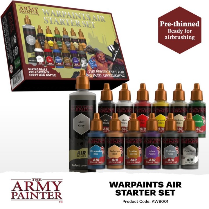 TAP - Warpaints Air Starter Set