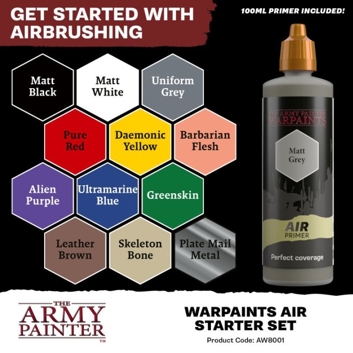 TAP - Warpaints Air Starter Set