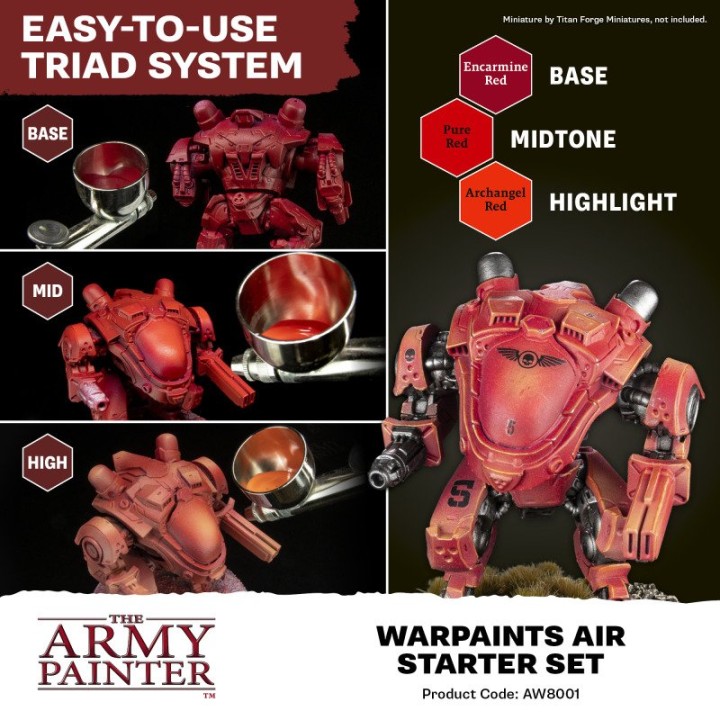 TAP - Warpaints Air Starter Set