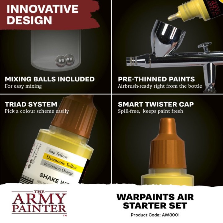 TAP - Warpaints Air Starter Set