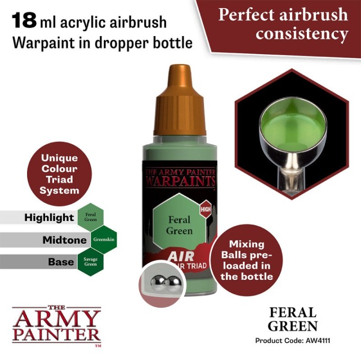 TAP - Warpaints Air: Feral Green