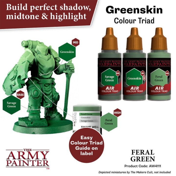 TAP - Warpaints Air: Feral Green
