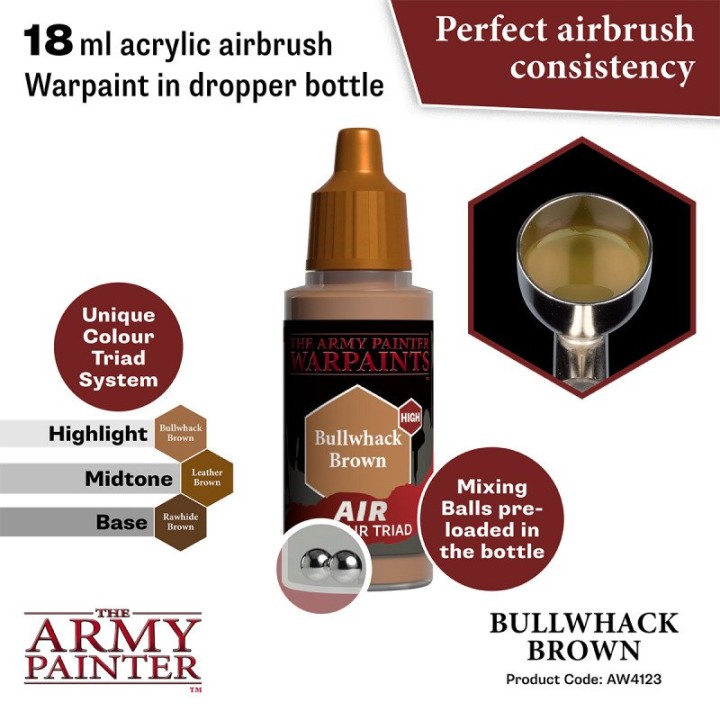 TAP - Warpaints Air: Bullwhack Brown