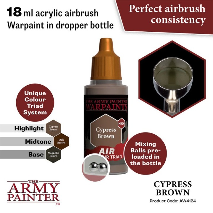 TAP - Warpaints Air: Cypress Brown