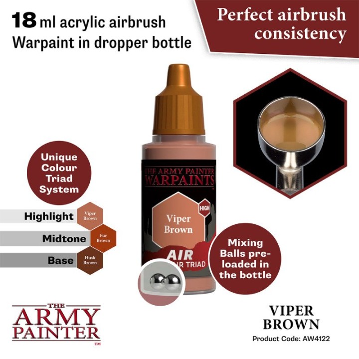 TAP - Warpaints Air: Viper Brown