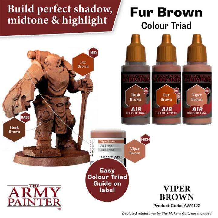 TAP - Warpaints Air: Viper Brown