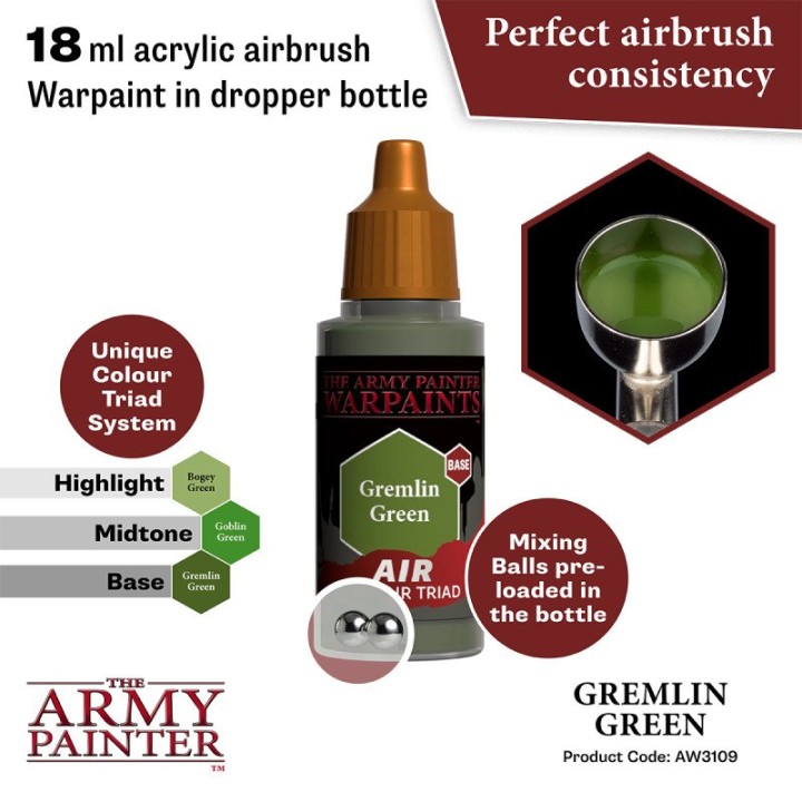 TAP - Warpaints Air: Gremlin Green