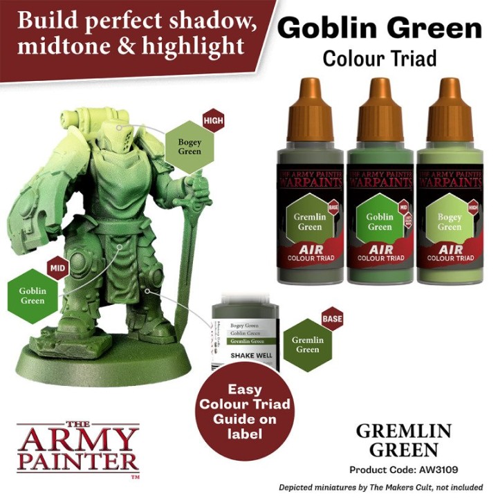 TAP - Warpaints Air: Gremlin Green