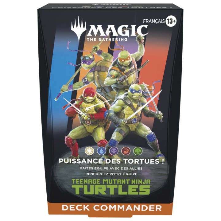 MTG - Teenage Mutant Ninja Turtles Deck Commander - FR