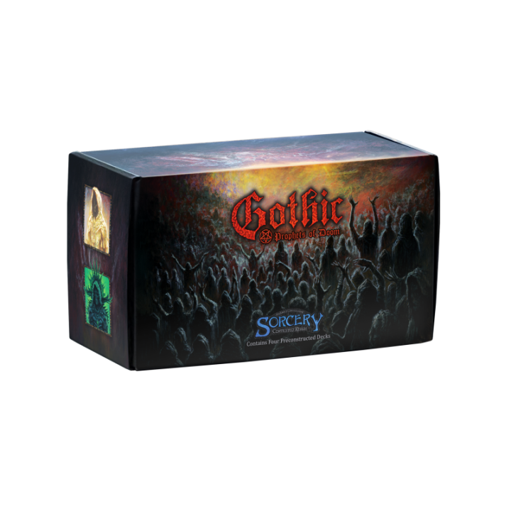 Sorcery TCG Gothic Prophets of Doom – Display 4 Decks Préconstruits EN