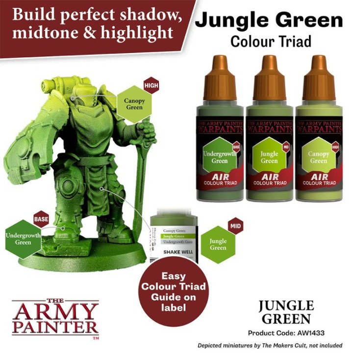 TAP - Warpaints Air: Jungle Green