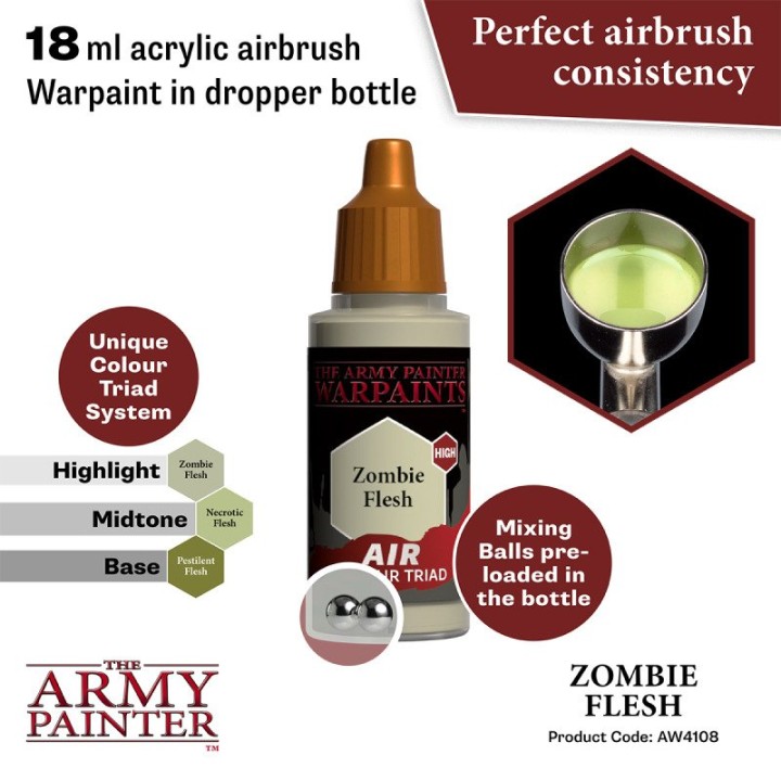 TAP - Warpaints Air: Zombie Flesh