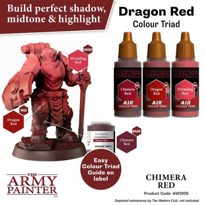 TAP - Warpaints Air: Chimera Red