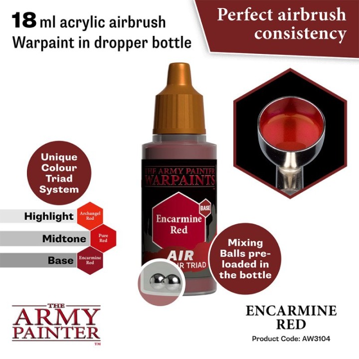 TAP - Warpaints Air: Encarmine Red
