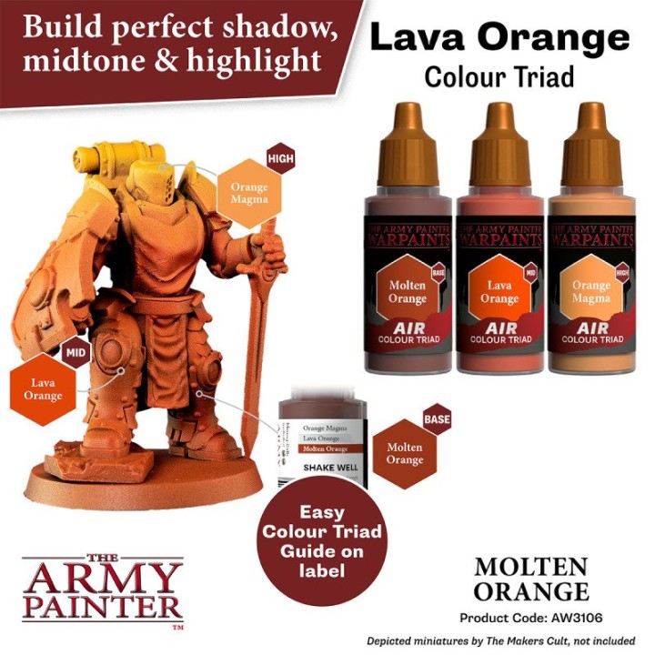 TAP - Warpaints Air: Molten Orange
