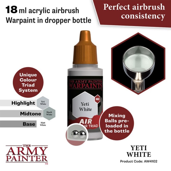 TAP - Warpaints Air: Yeti White