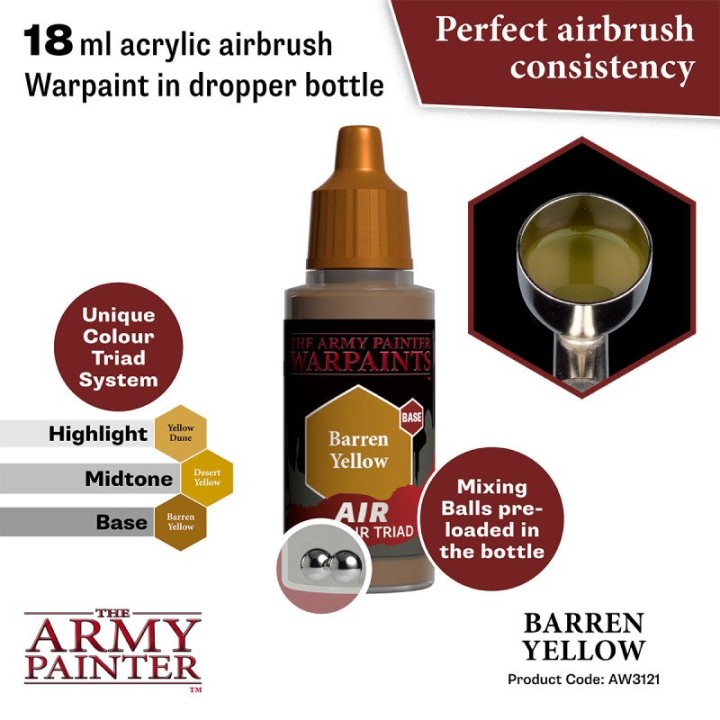 TAP - Warpaints Air: Barren Yellow