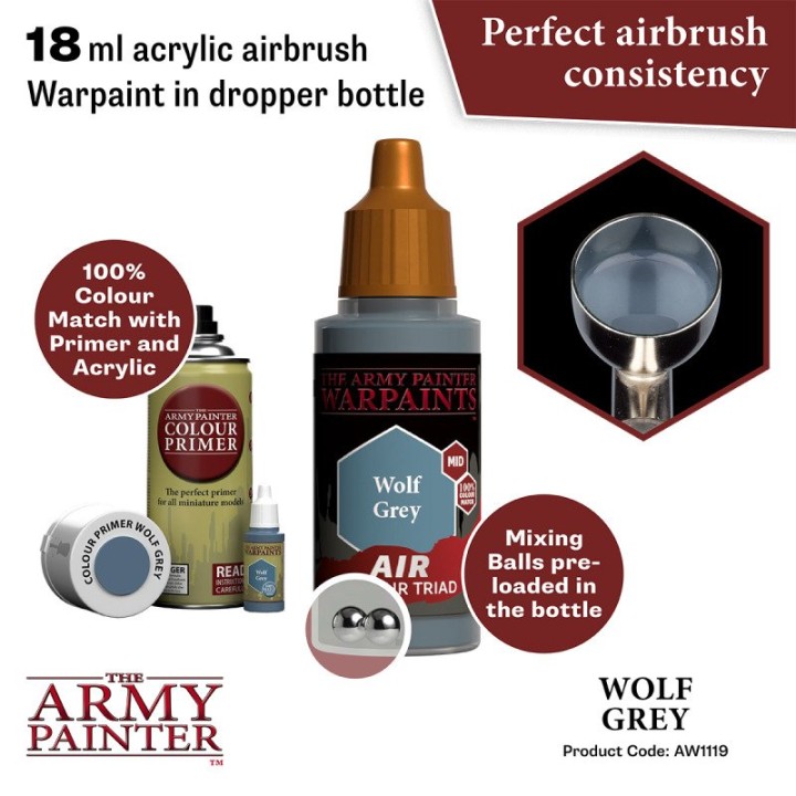 TAP - Warpaints Air: Wolf Grey