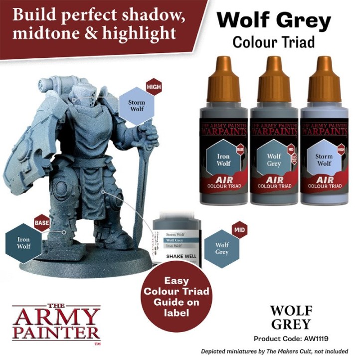 TAP - Warpaints Air: Wolf Grey