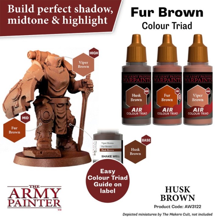 TAP - Warpaints Air: Husk Brown
