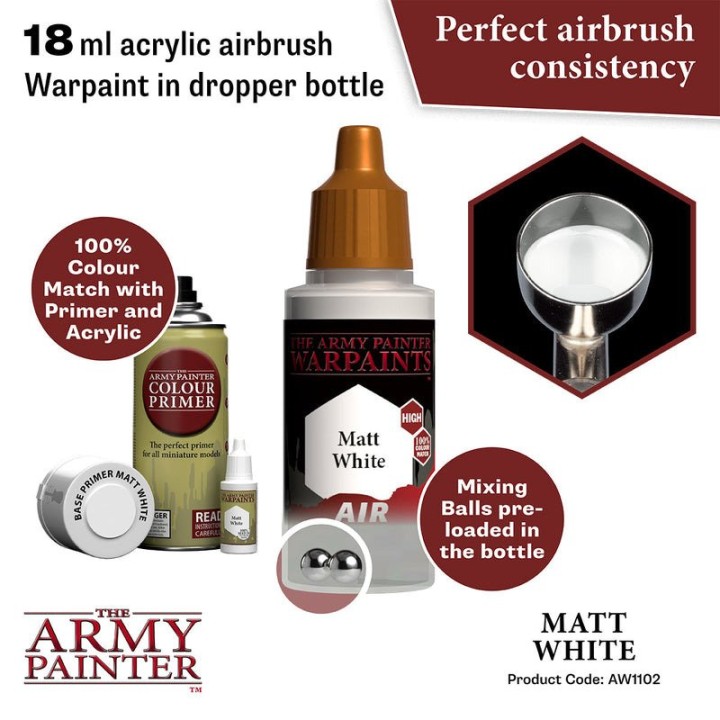 TAP - Warpaints Air: Matt White