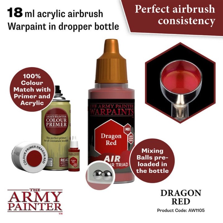 TAP - Warpaints Air: Dragon Red