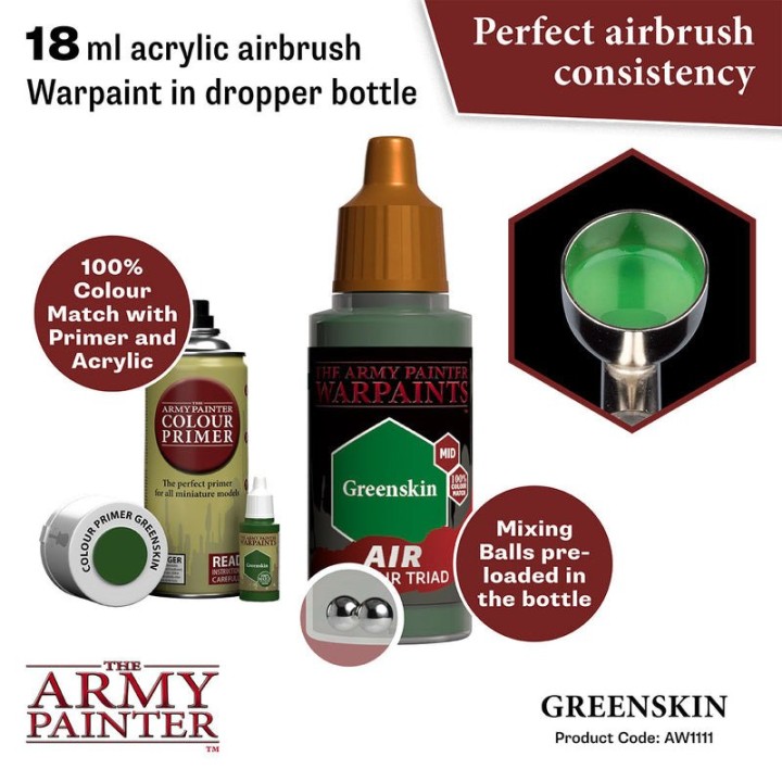 TAP - Warpaints Air: Greenskin