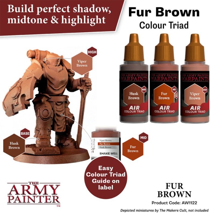 TAP - Warpaints Air: Fur Brown