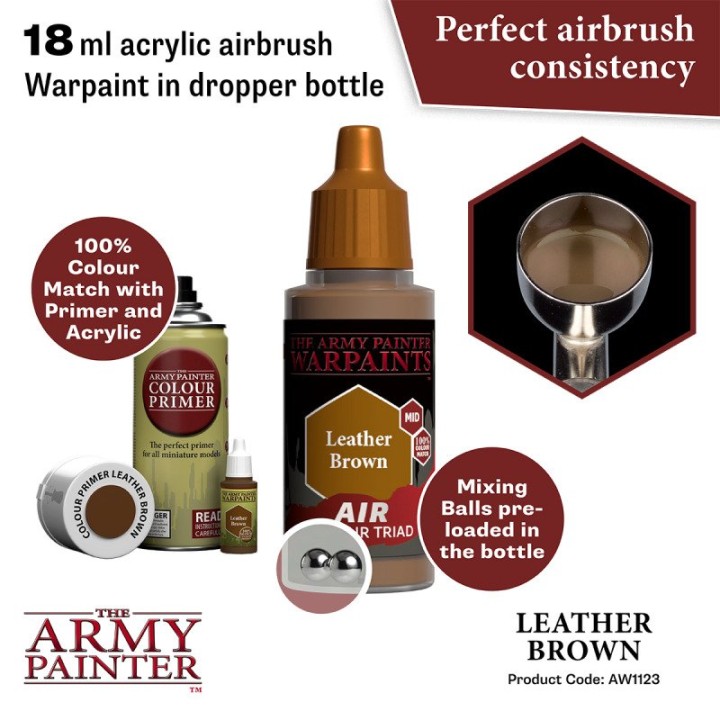 TAP - Warpaints Air: Leather Brown