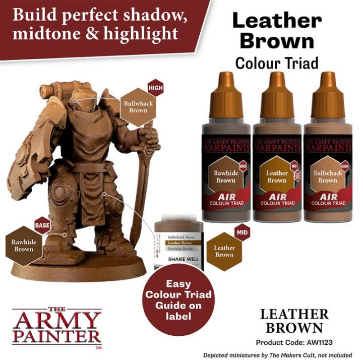 TAP - Warpaints Air: Leather Brown