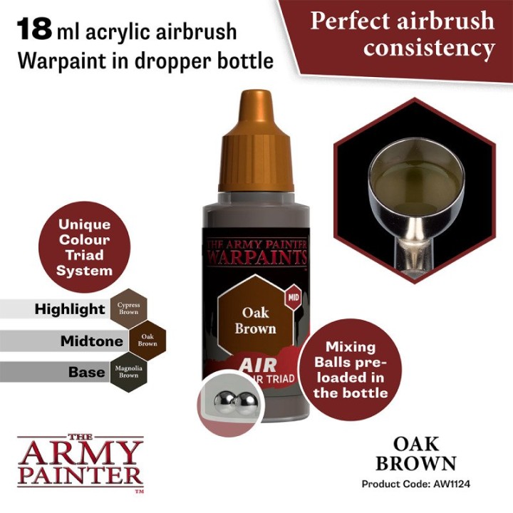 TAP - Warpaints Air: Oak Brown