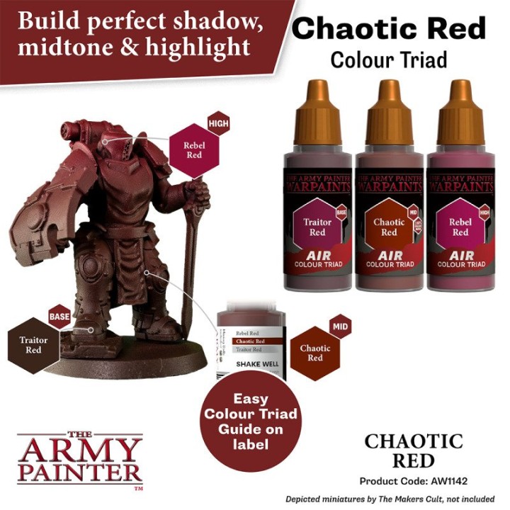 TAP - Warpaints Air: Chaotic Red