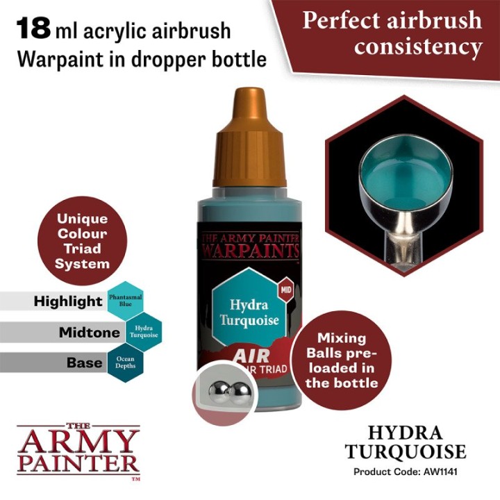 TAP - Warpaints Air: Hydra Turquoise