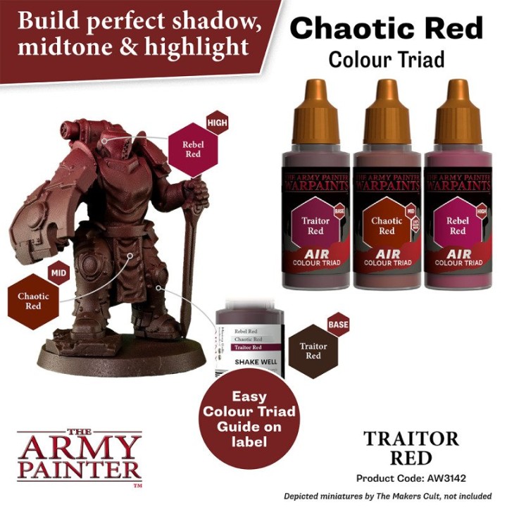 TAP - Warpaints Air: Traitor Red